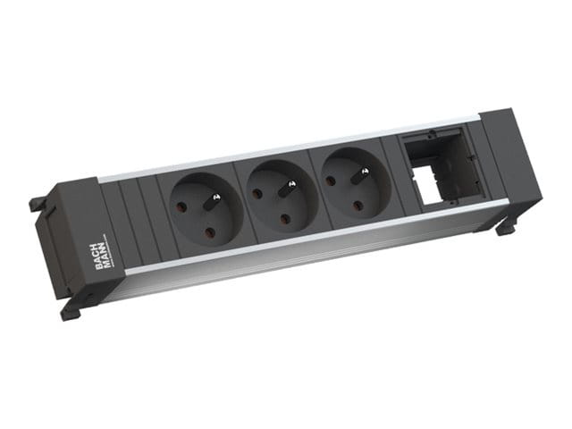 Bachmann POWER FRAME - Größe M - Steckdosenleiste - AC - Eingabe, Eingang GST18i3 - Ausgangsanschlüsse: 3 (Strom UTE)
