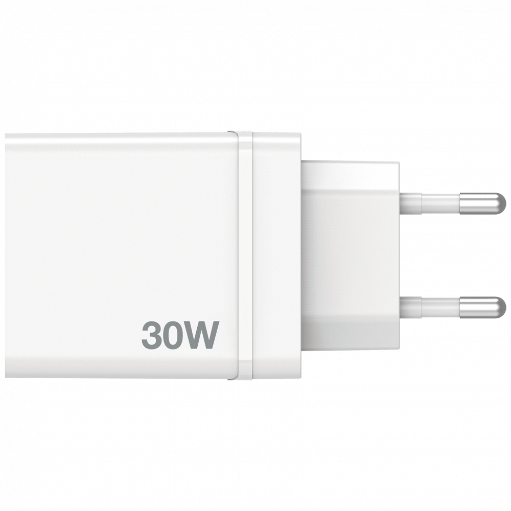 Verbatim Netzteil - 30 Watt - 5 A - PD 3.0, QC 3.0 - 4 Ausgabeanschlussstellen (24 pin USB-C, 3 x USB Typ A)