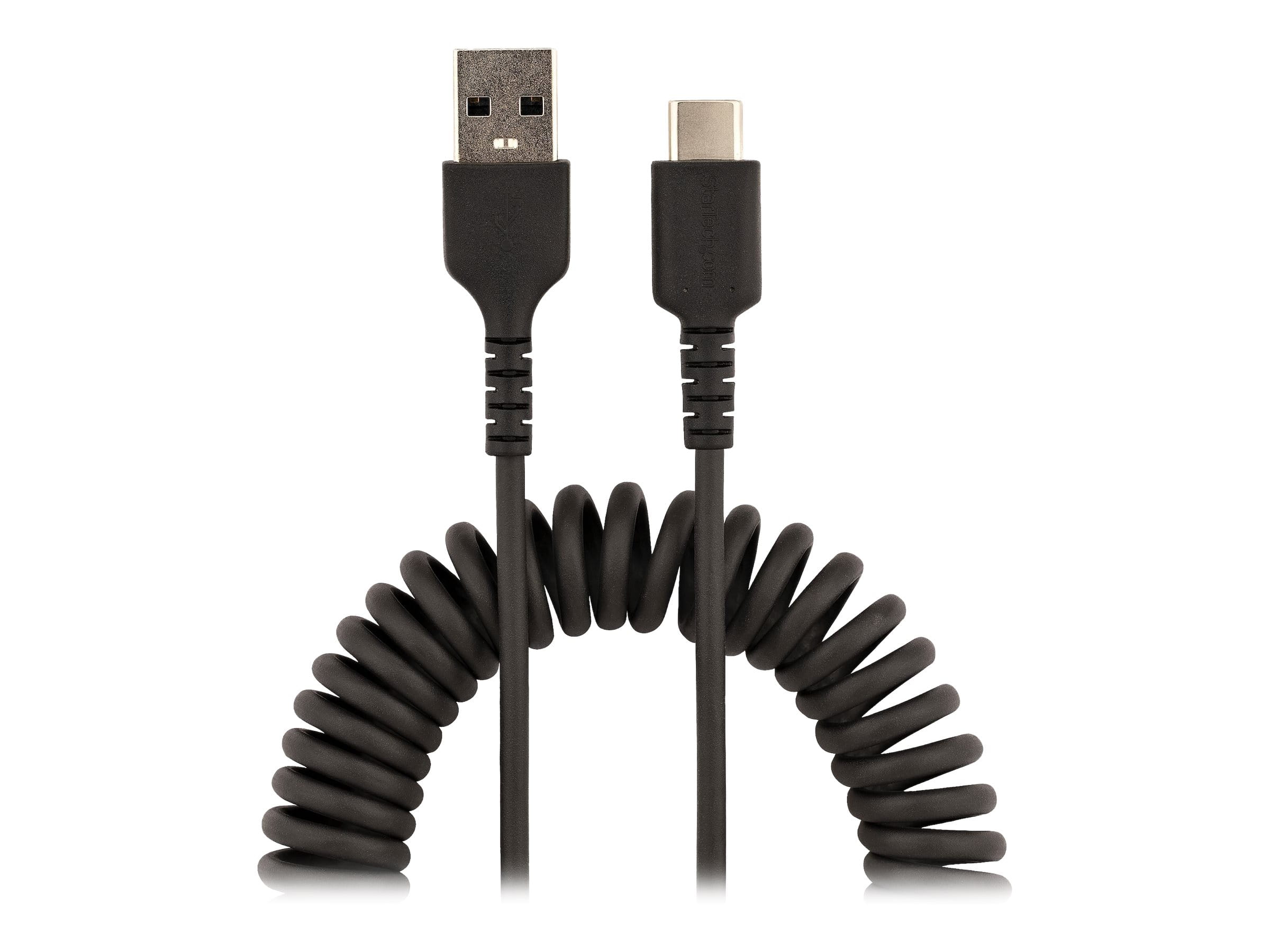 StarTech.com 50cm USB A auf USB C Kabel, Spiralkabel, USB 2.0 handy kabel - USB-Kabel - USB (M)