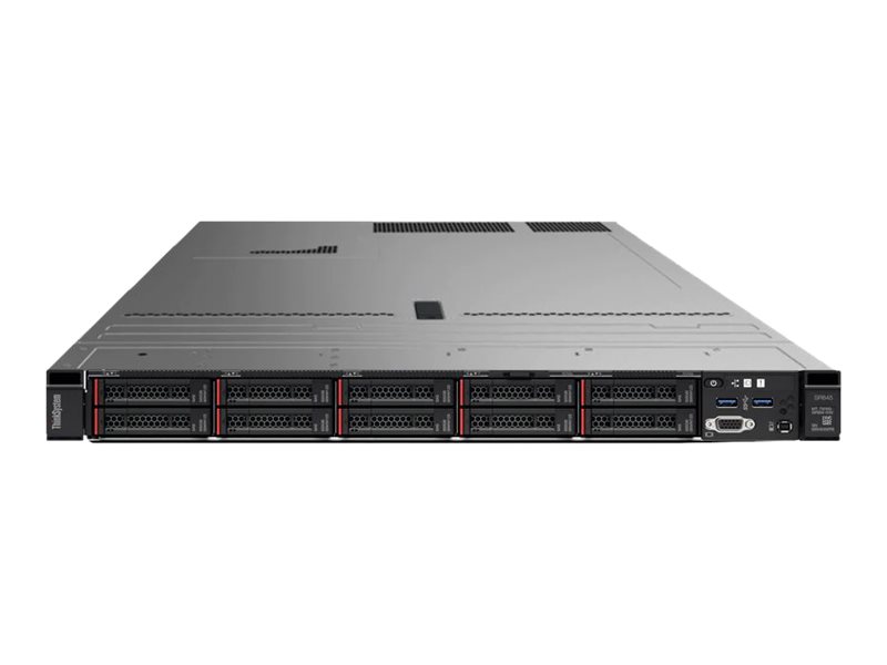 Lenovo ThinkSystem SR645 7D2X - 1U - zweiweg - 1 x EPYC 7513 / 2.6 GHz - RAM 64 GB - SAS - Hot-Swap 6.4 cm (2.5")