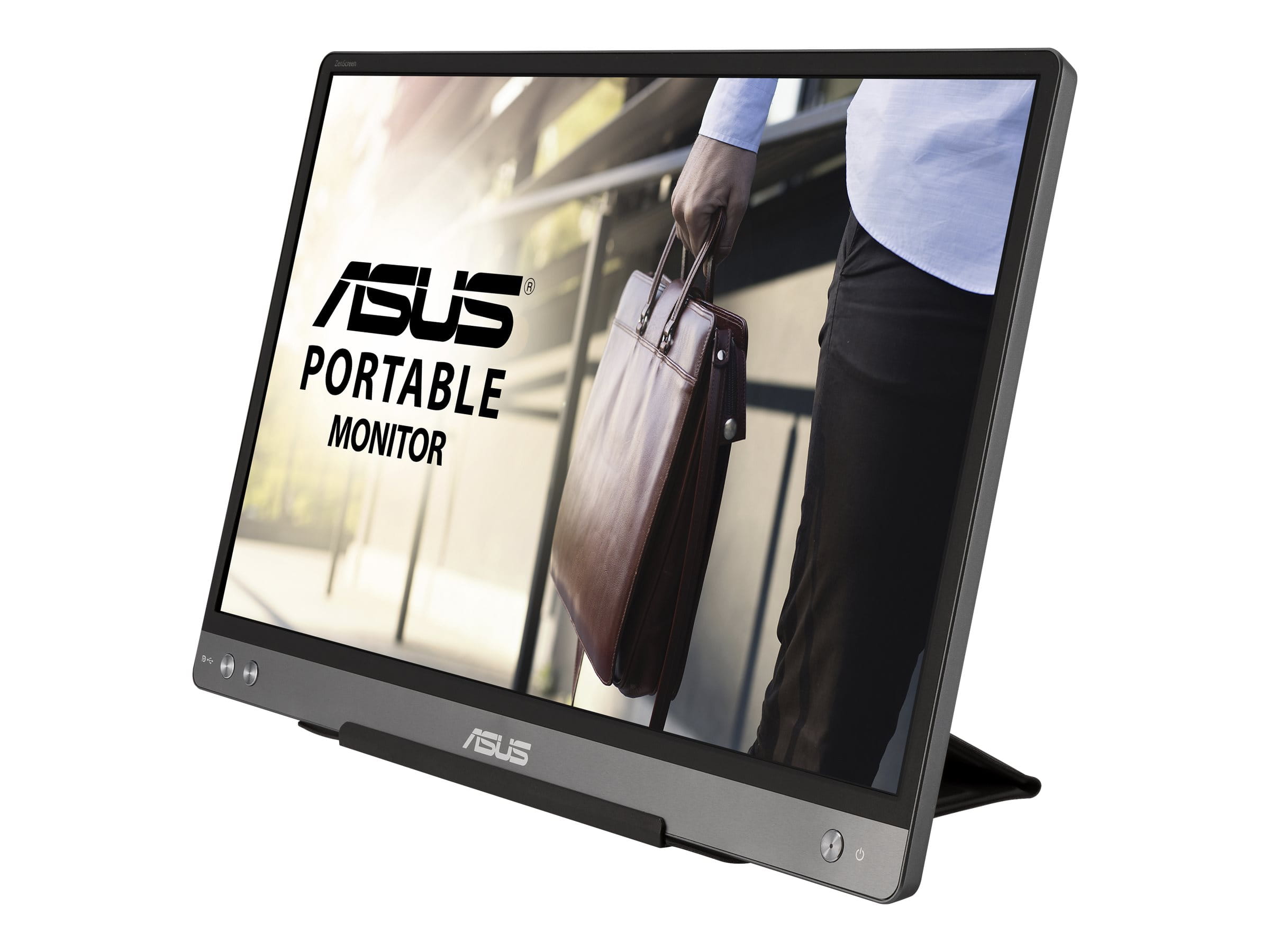 ASUS MB14AC, 35,6 cm (14"), 1920 x 1080 Pixel, Full HD, 5 ms, Grau