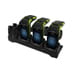 Zebra CR90-3S4T-TC5-G-01, Drinnen, AC, Schwarz