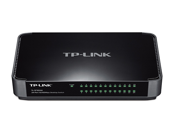 TP-LINK TL-SF1024M - Switch - 24 x 10/100 - Desktop