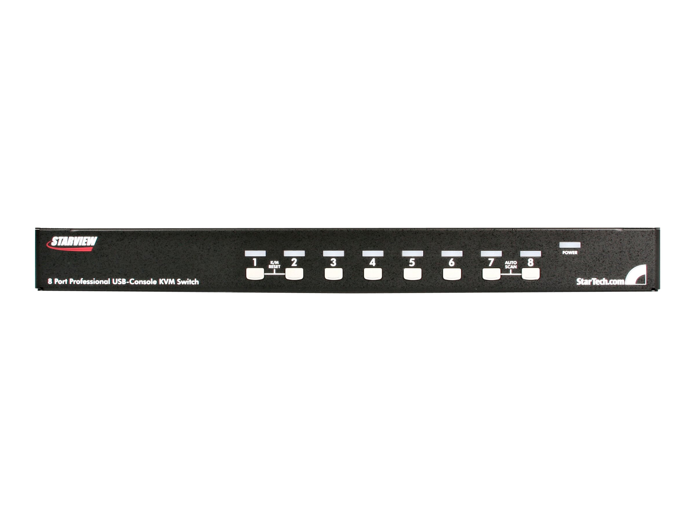StarTech.com 8 Port USB / PS/2 KVM Switch mit