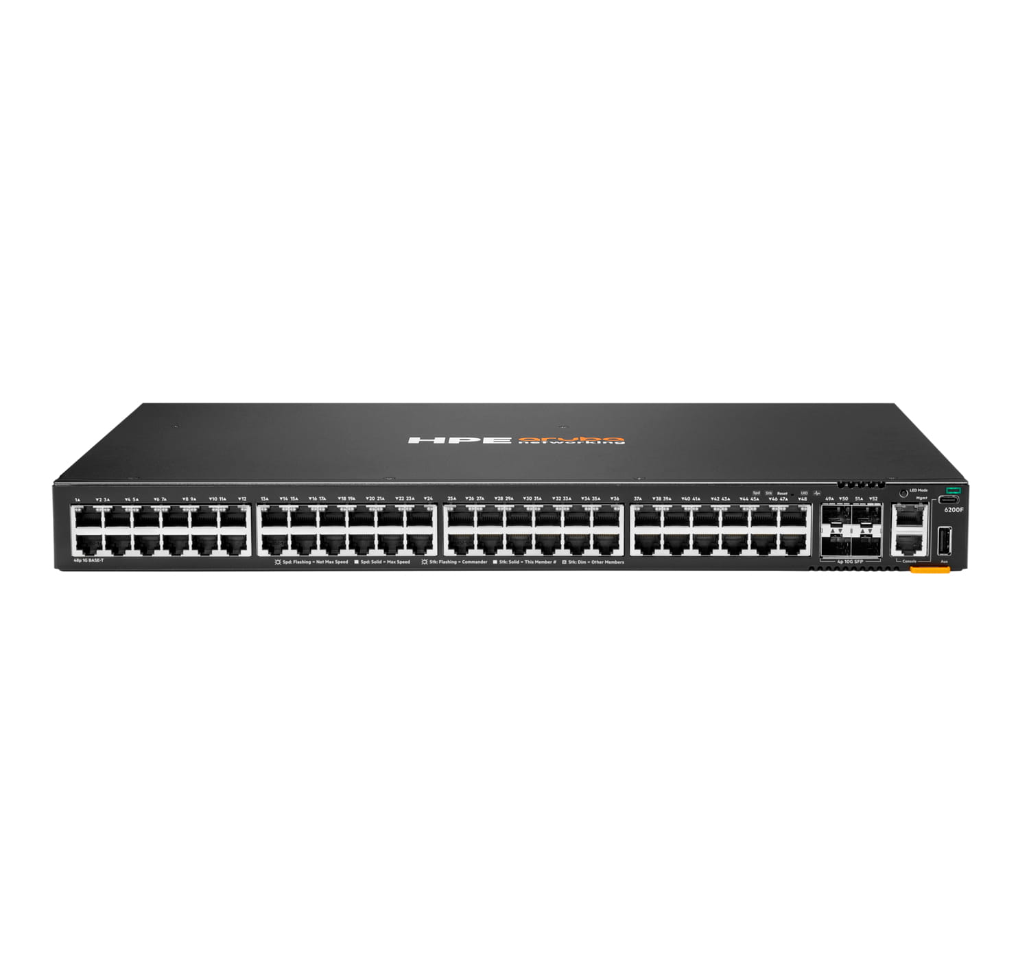 HPE Aruba Networking CX 6200F 48G 4SFP+ Switch