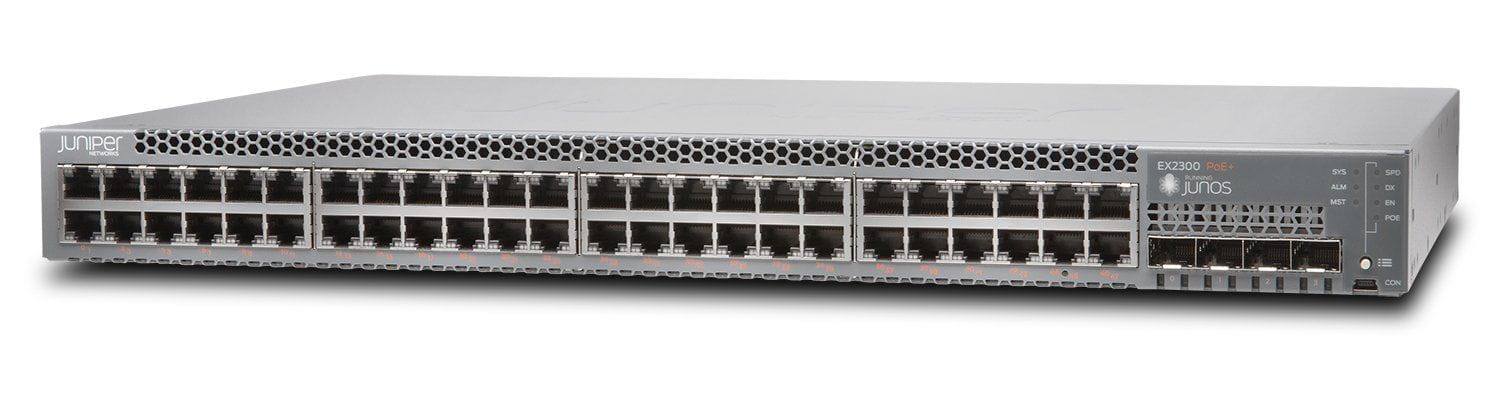 Juniper EX Series EX2300-48P - Switch - L3 - managed - 48 x 10/100/1000 (PoE+)