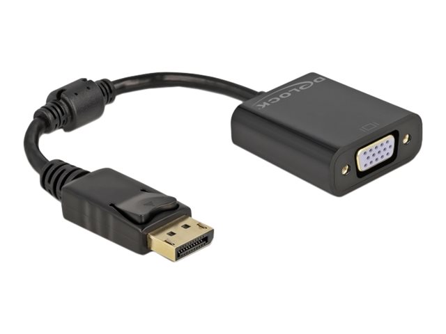 Delock Videoadapter - DisplayPort (M) eingerastet zu HD-15 (VGA)