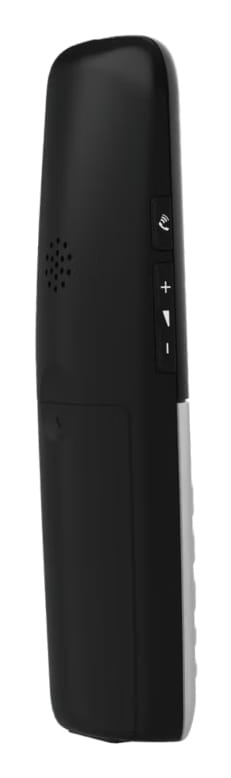 Panasonic KX-TGU432, DECT-Telefon, Kabelloses Mobilteil, Anrufer-Identifikation, Schwarz, Silber