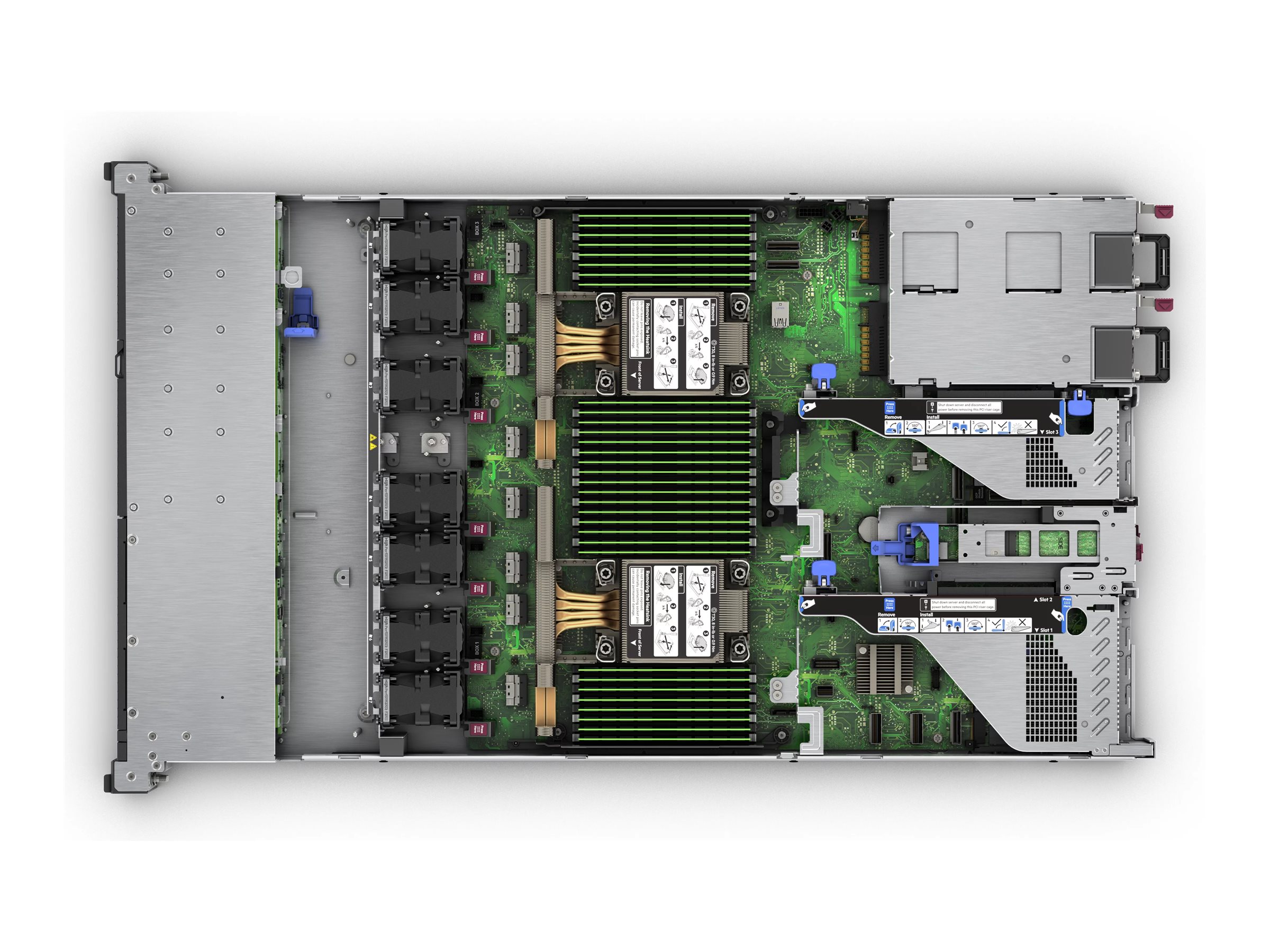 HPE ProLiant DL360 Gen11 Network Choice - 1U - zweiweg - 1 x Xeon Silver 4514Y / 2 GHz - RAM 32 GB - SATA/SAS/PCI Express - Hot-Swap 6.4 cm (2.5")