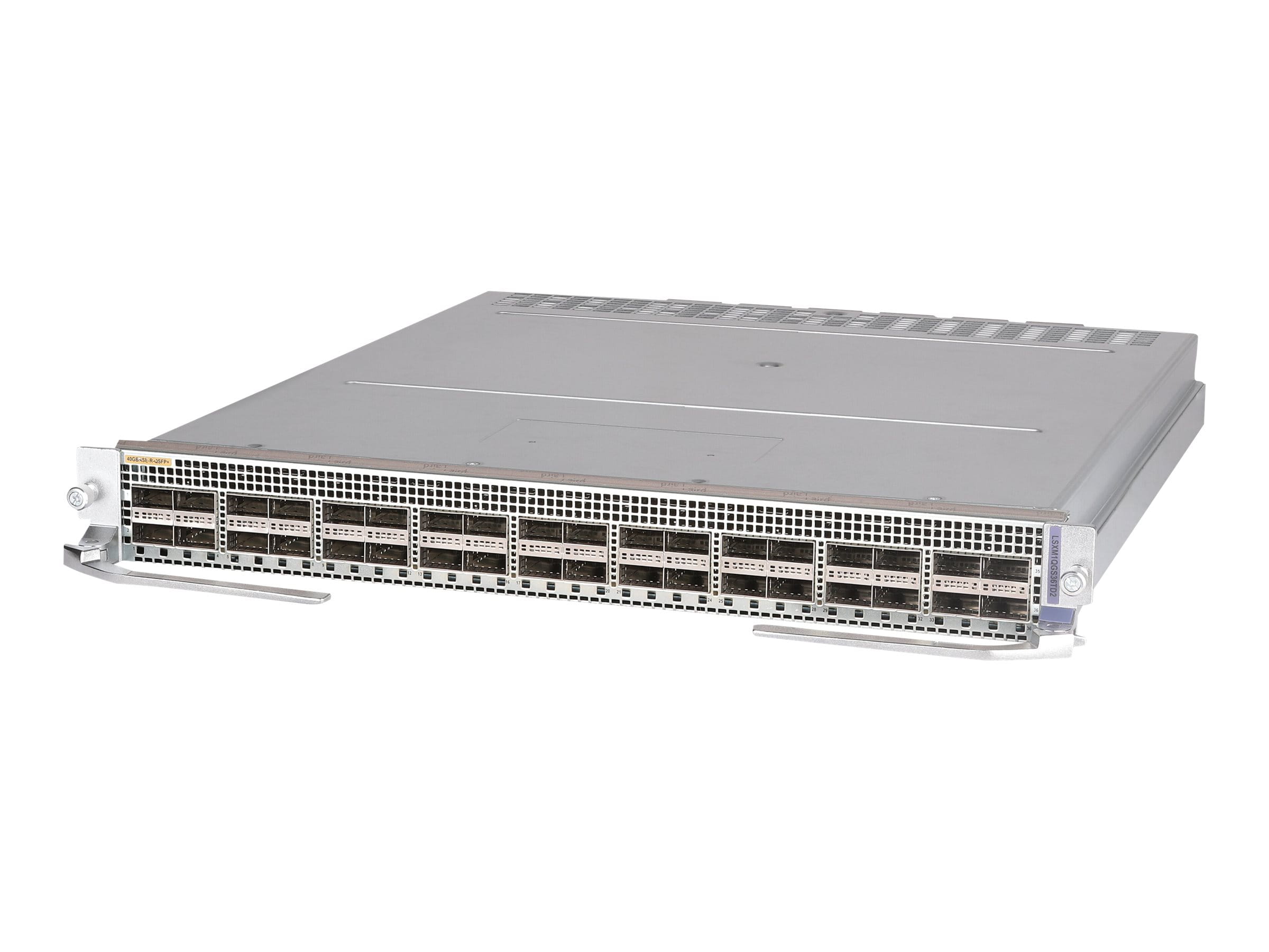 HPE FlexFabric 12900E 36-Port 40GbE QSFP+ Type X Module