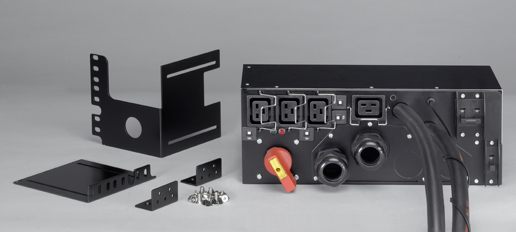 Eaton HotSwap MBP 11000i 3:1 - Umleitungsschalter - 11000 VA - Ausgangsanschlüsse: 4 - 48.3 cm (19")