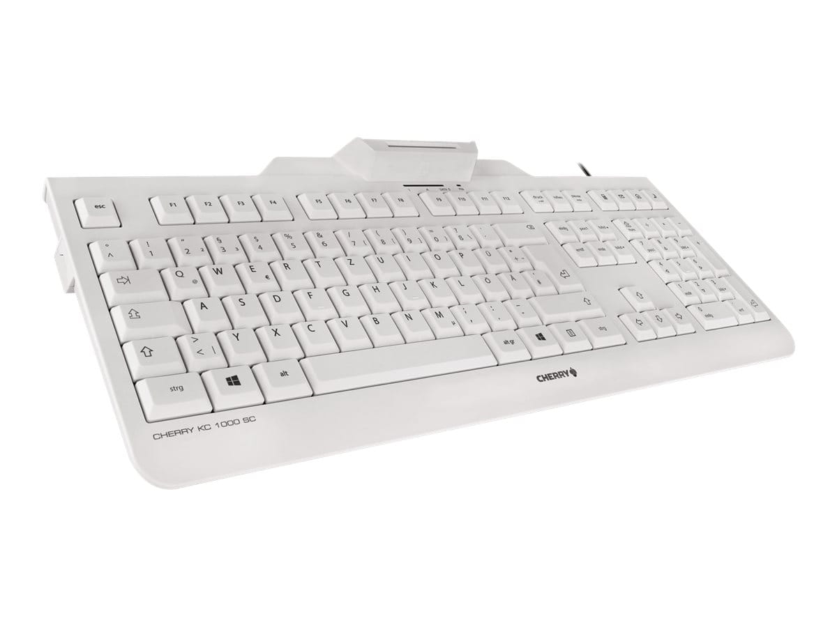 Cherry KC 1000 SC - Tastatur - USB - GB - Pale