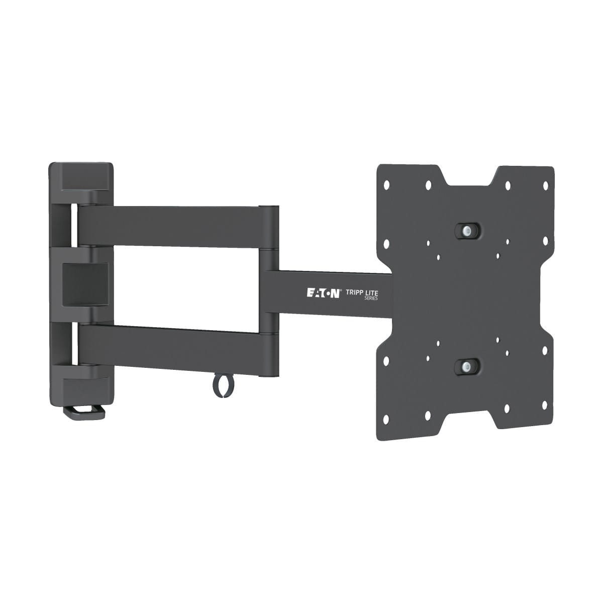 Tripp Eaton Tripp Lite Series Display TV Wall Monitor Mount Arm Swivel/Tilt 14" to 42" TVs / EA / Flat-Screens - Klammer - für Flachbildschirm - Stahl - Schwarz - Bildschirmgröße: 43.18-106.68 cm (17"-42")