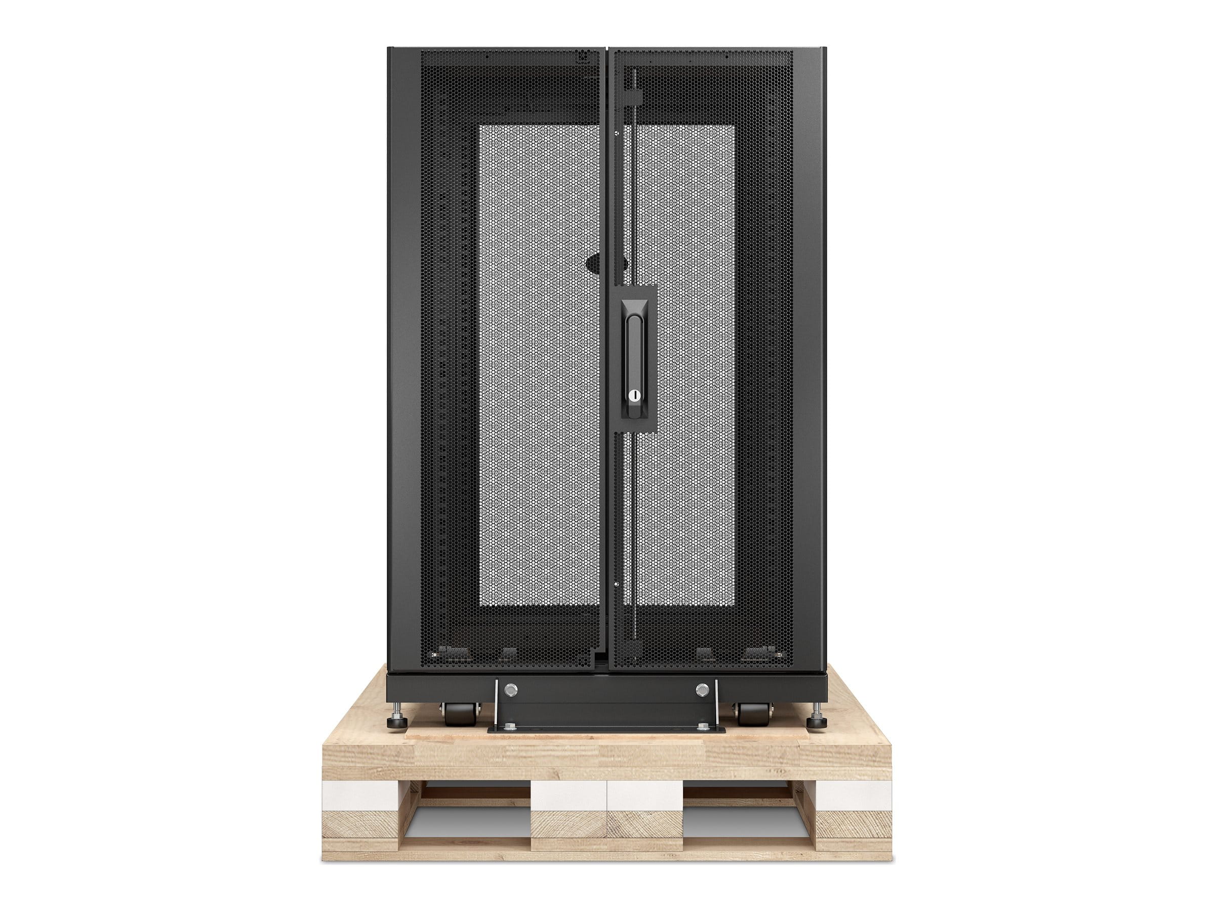 APC NetShelter SX - Schrank Netzwerkschrank - Schwarz - 18U - 48.3 cm (19")