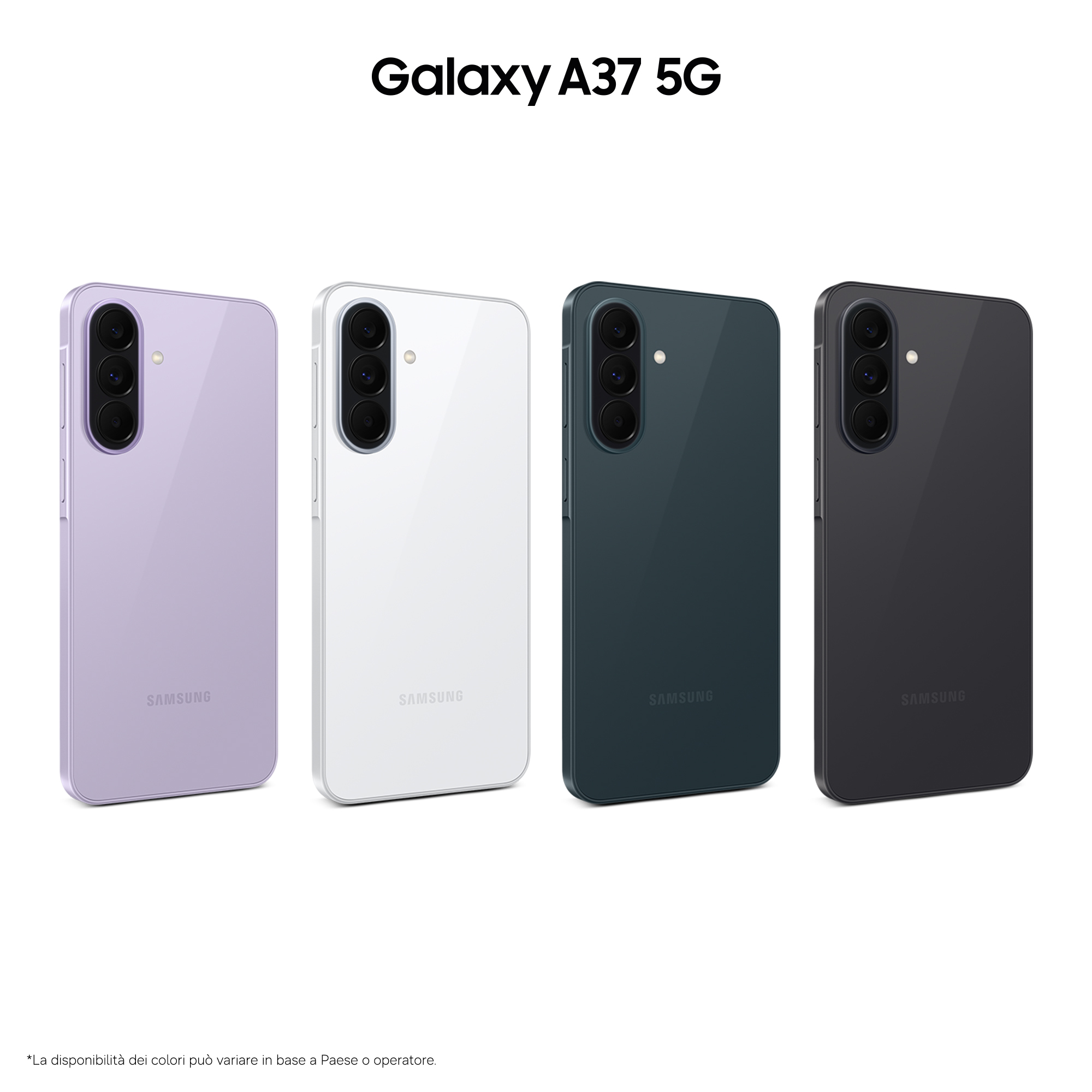 Samsung Galaxy A37 - 5G Smartphone - Dual-SIM - RAM 6 GB / Interner Speicher 128 GB - OLED display - 6.7" - 2340 x 1080 Pixel (120 Hz)