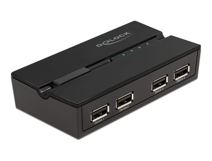 Delock USB-Umschalter für die gemeinsame Nutzung