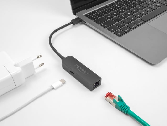 Delock Netzwerkadapter - USB-C 3.0 - 10M/100M/1G/2,5