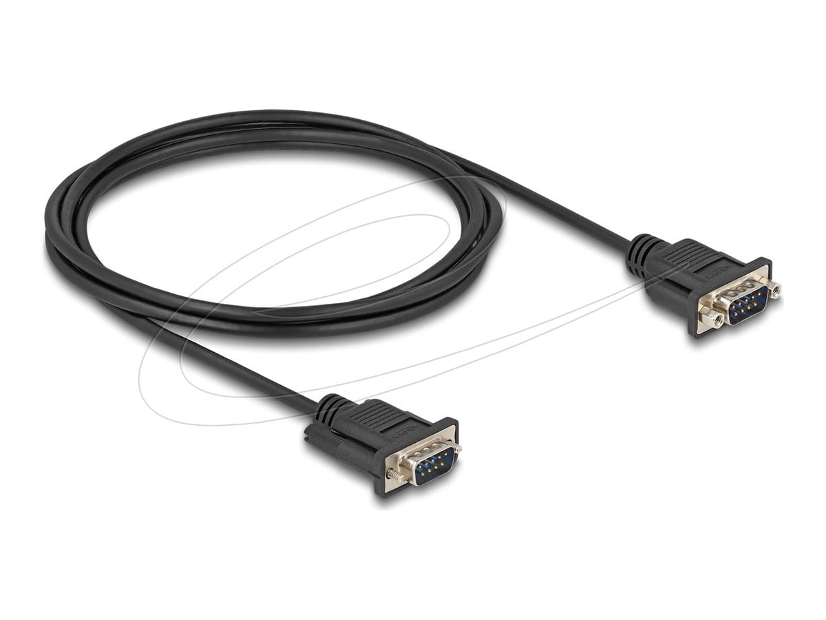 Delock Kabel seriell - DB-9 (M) zu DB-9 (M)