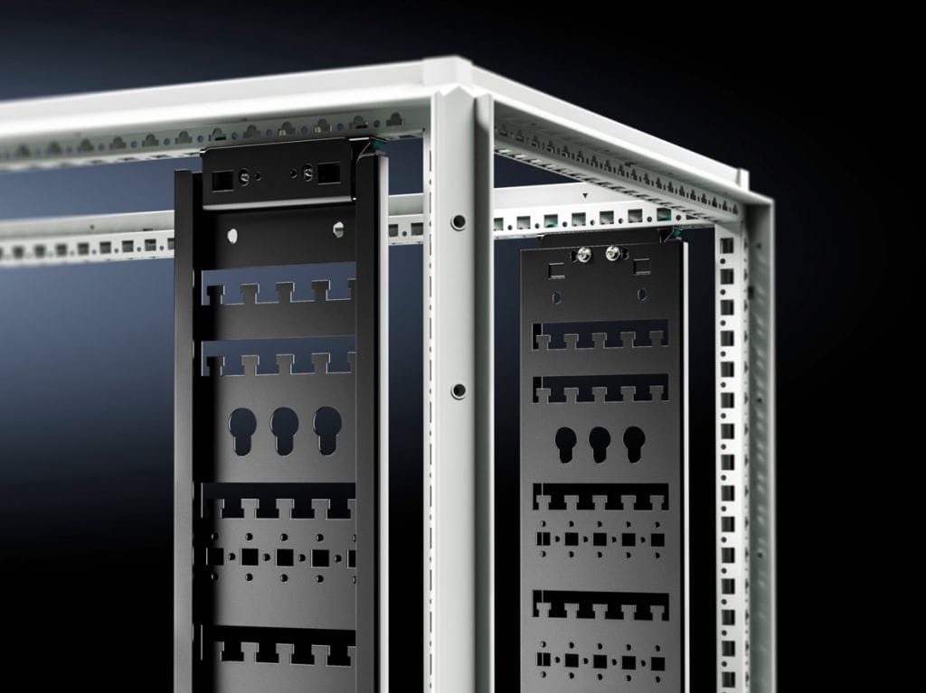 Rittal Leitungsführungssystem - RAL 9005
