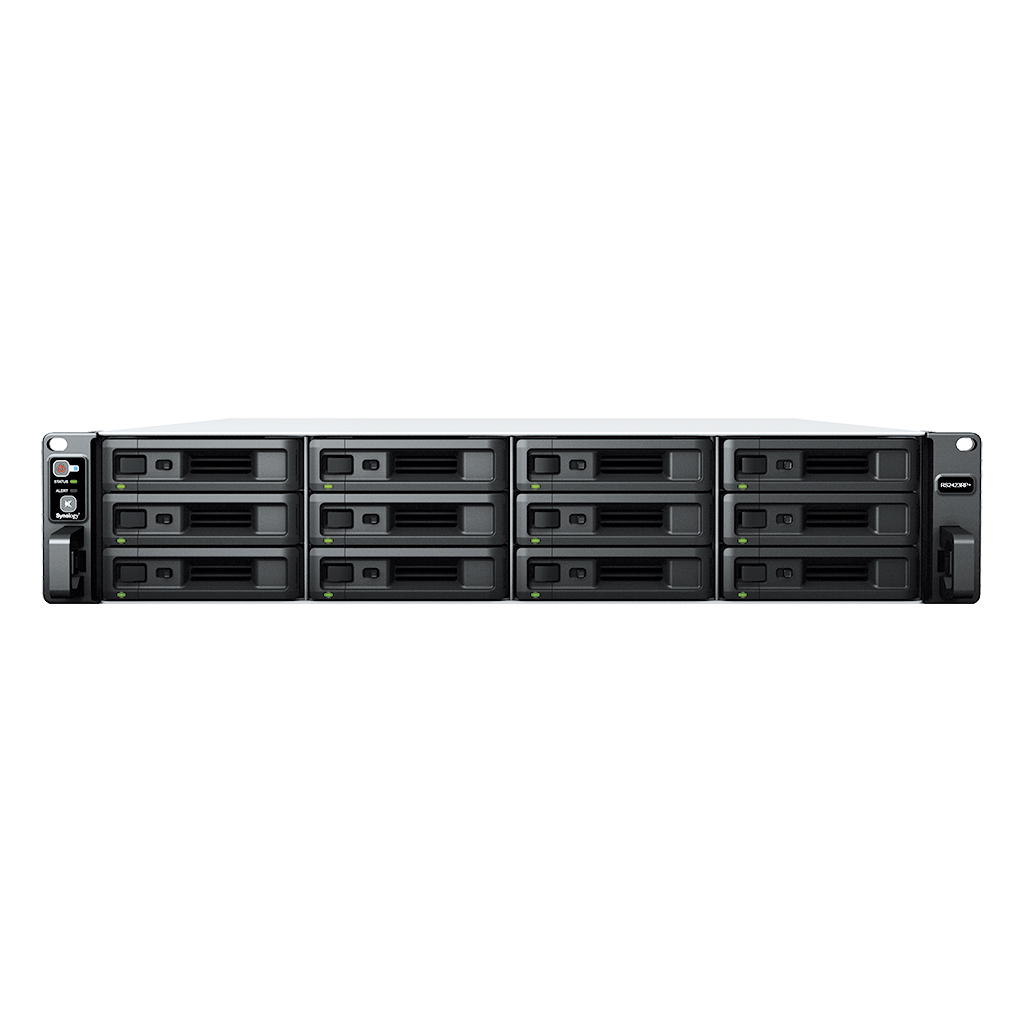 Synology RackStation RS2423+ - NAS-Server - 12 Schächte Synology RackStation RS2423+ - NAS-Server - 12 Schächte