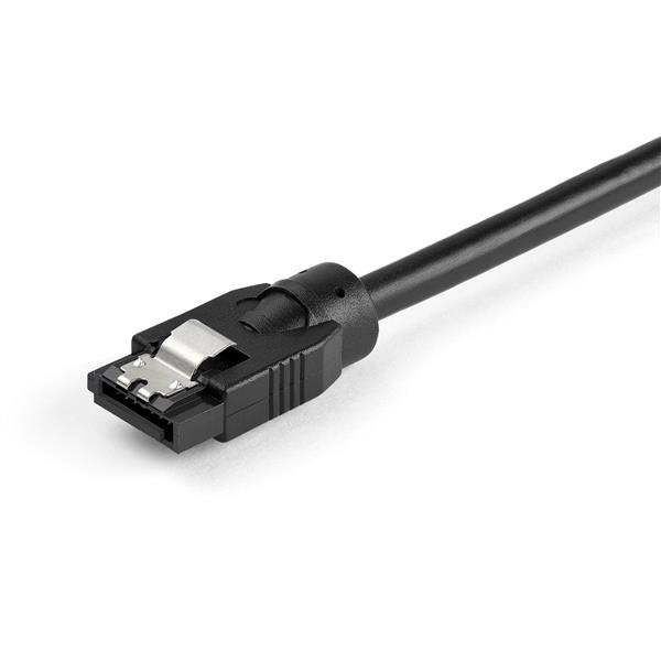 StarTech.com 0,3 m rundes SATA-Kabel - Verriegelungsstecker - 6 Gbs - SATA-Kabel - Serial ATA 150/300/600 - SATA (R)