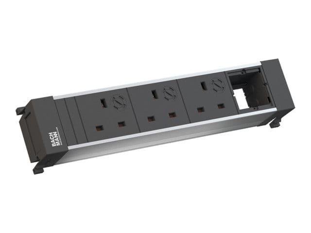 Bachmann POWER FRAME - Größe M - Steckdosenleiste - AC - Eingabe, Eingang GST18i3 - Ausgangsanschlüsse: 3 (Typ G)