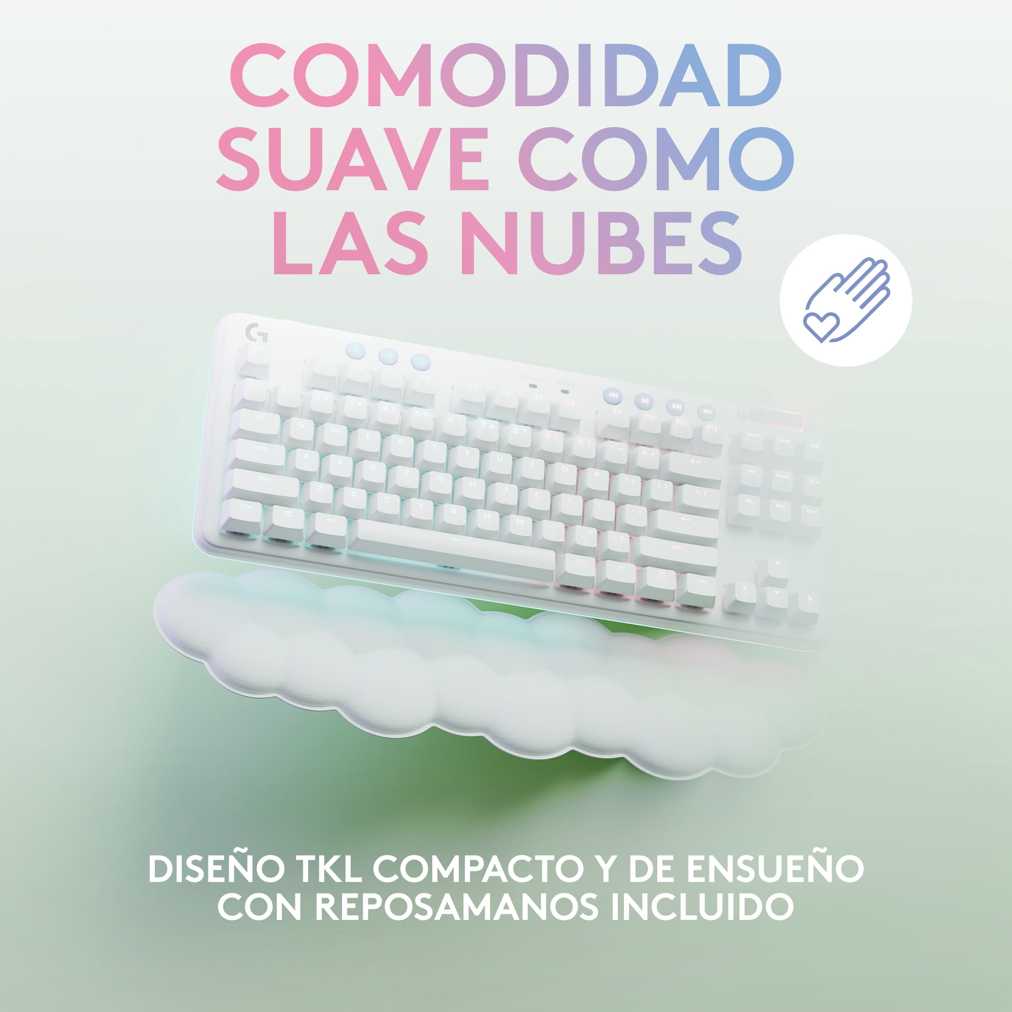 Logitech G G715 - Tastatur - tenkeyless - hintergrundbeleuchtet