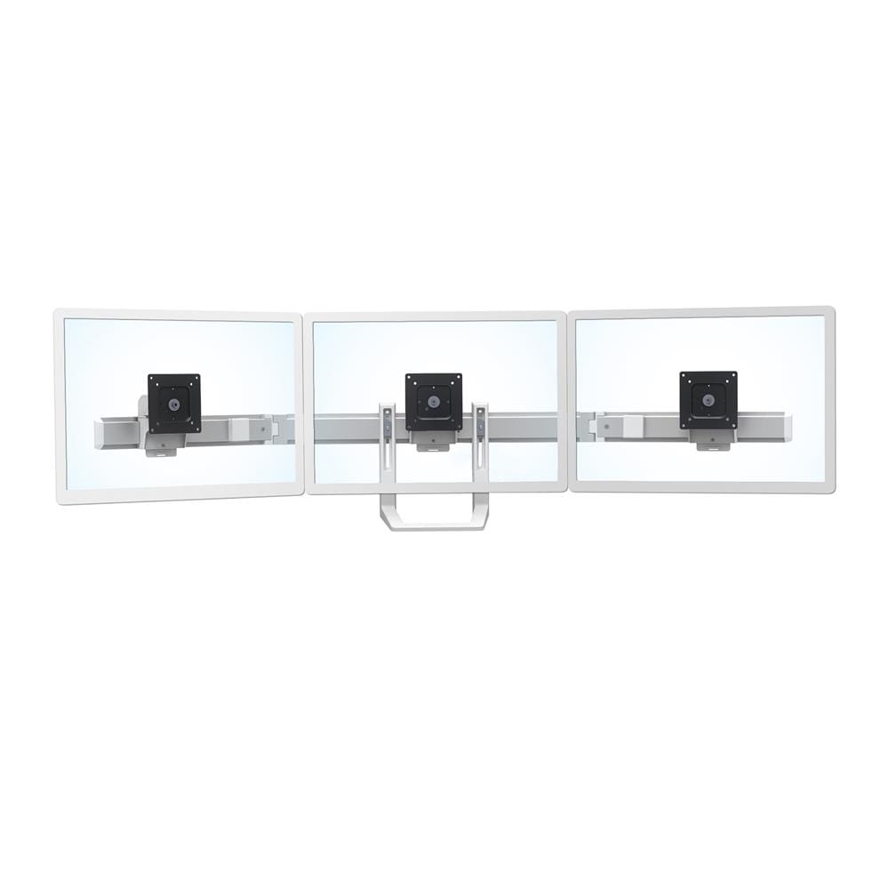 Ergotron HX Triple Monitor Bow Kit - Montagekomponente (Griff, 3 Drehzapfen, Scharnier)