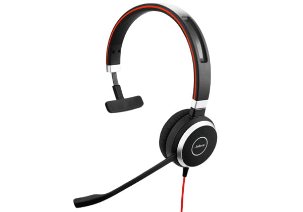 Jabra Evolve 40 UC mono - Headset - On-Ear - konvertierbar