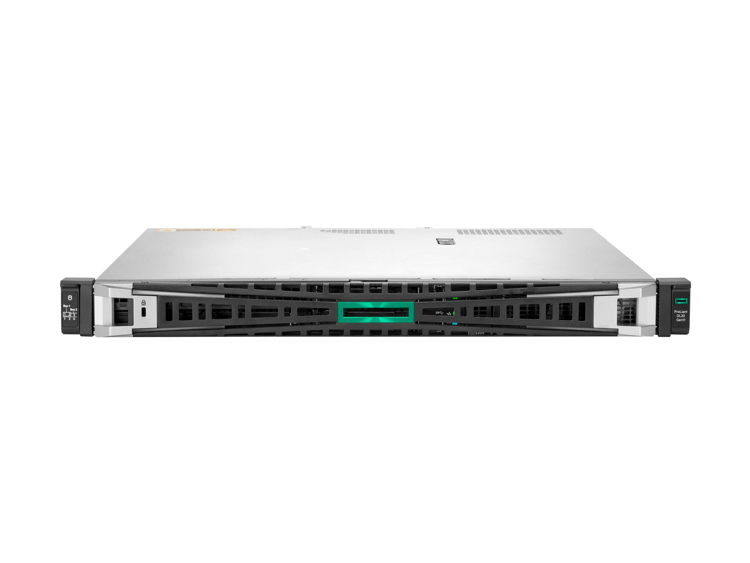 HPE ProLiant DL20 Gen11 - 1U - 1-Weg - 1 x Xeon 6333P / 3.1 GHz - RAM 32 GB - SATA - Hot-Swap 6.4 cm (2.5")