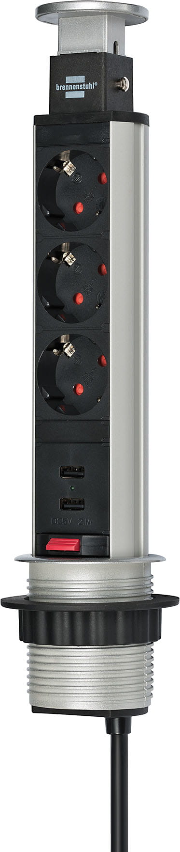 Brennenstuhl Tower Power USB-Charger Desktop