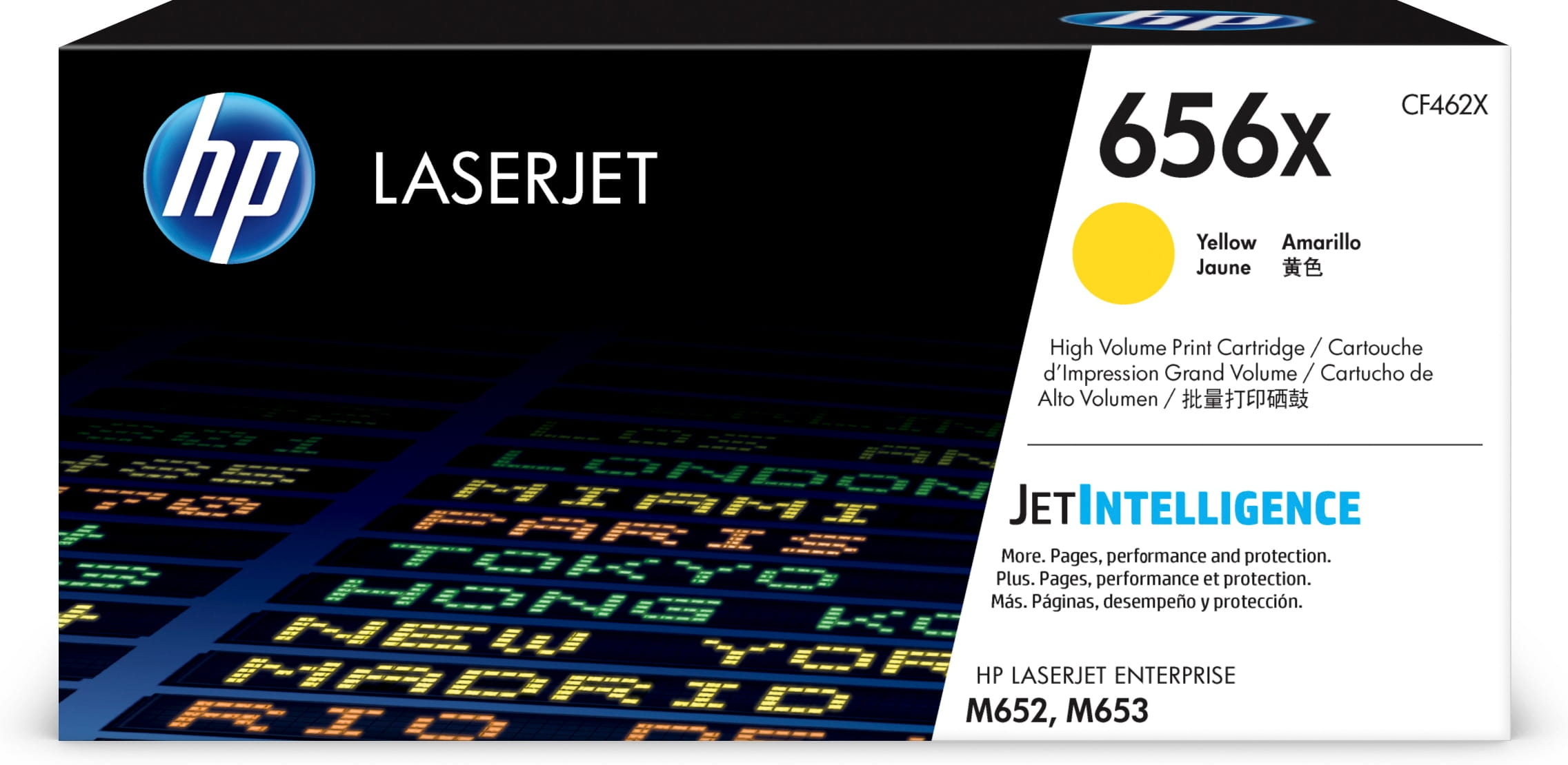 HP 656X - Hohe Ergiebigkeit - Gelb - Original - LaserJet - Tonerpatrone (CF462X)