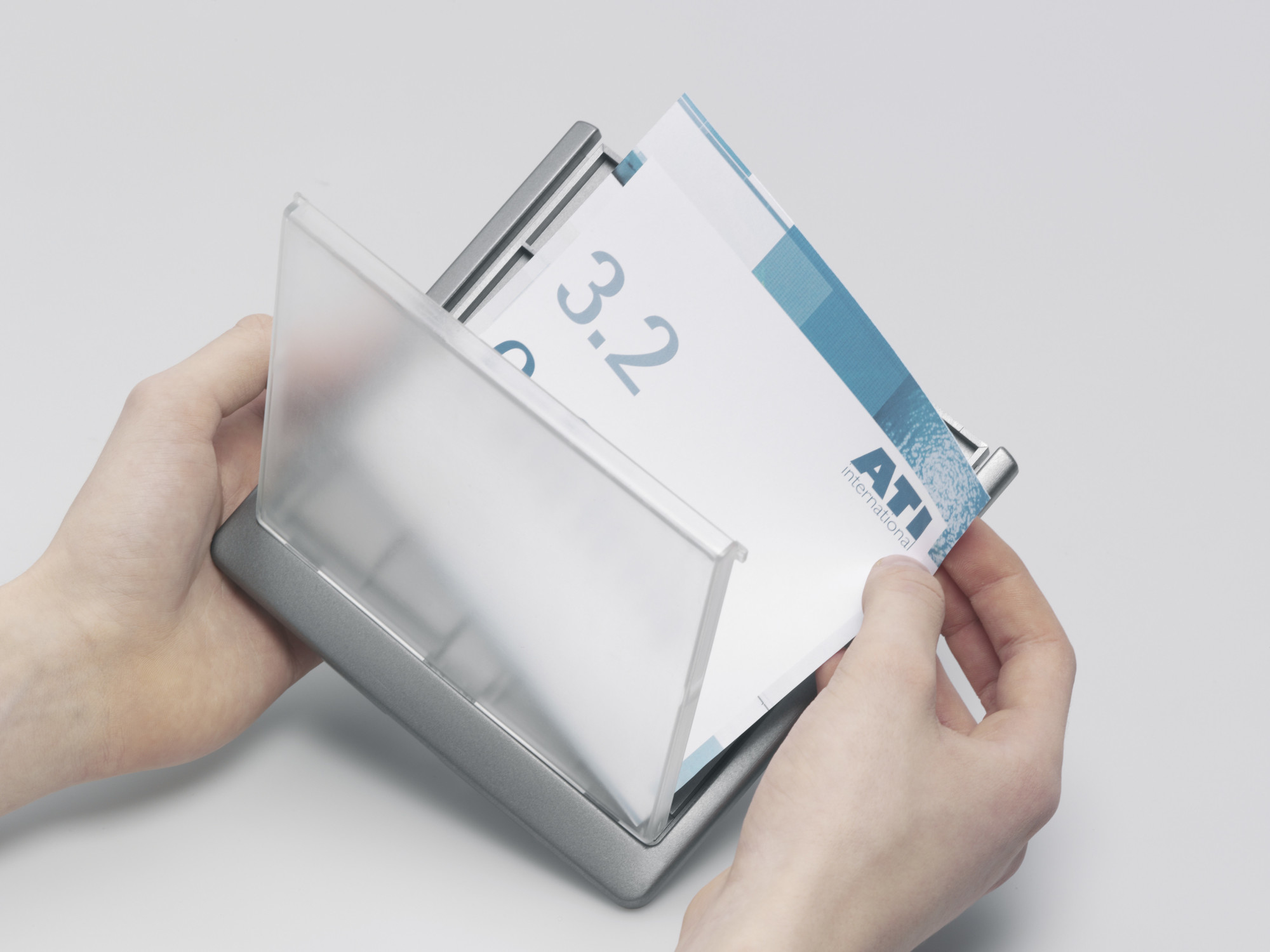 Durable CLICK SIGN - Schildhalterung - Türbefestigung