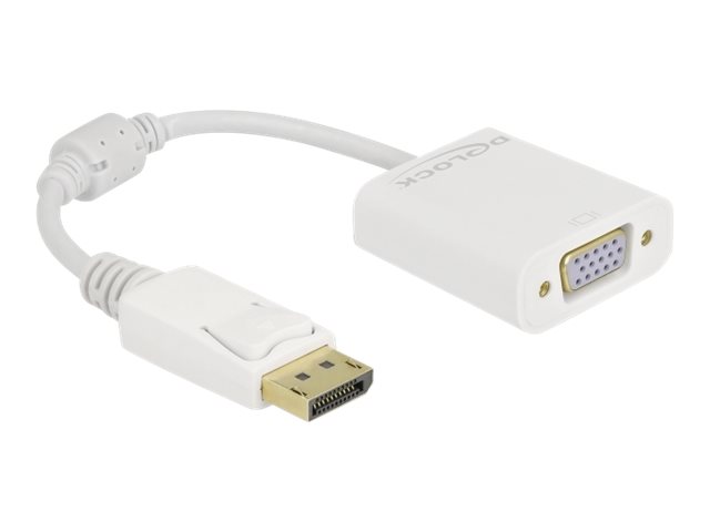 Delock Videoadapter - DisplayPort (M) eingerastet zu HD-15 (VGA)