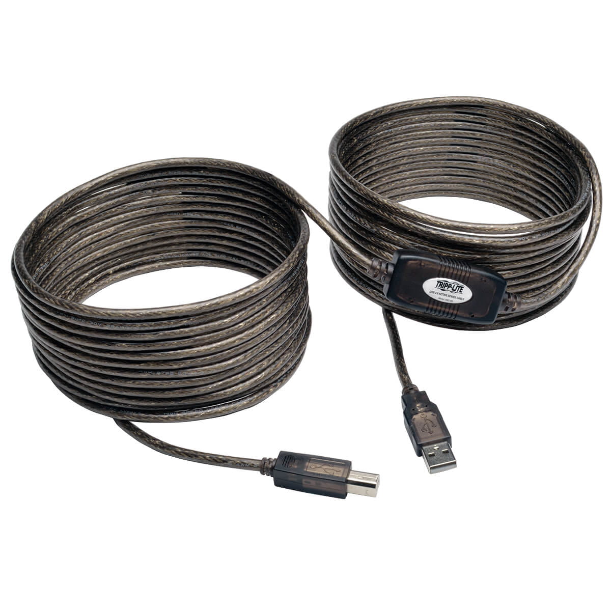 Tripp Eaton Tripp Lite Series 36ft USB 2.0 Hi-Speed Active Repeater Cable USB-A to USB-B M/M 36' - USB-Kabel - USB (M)