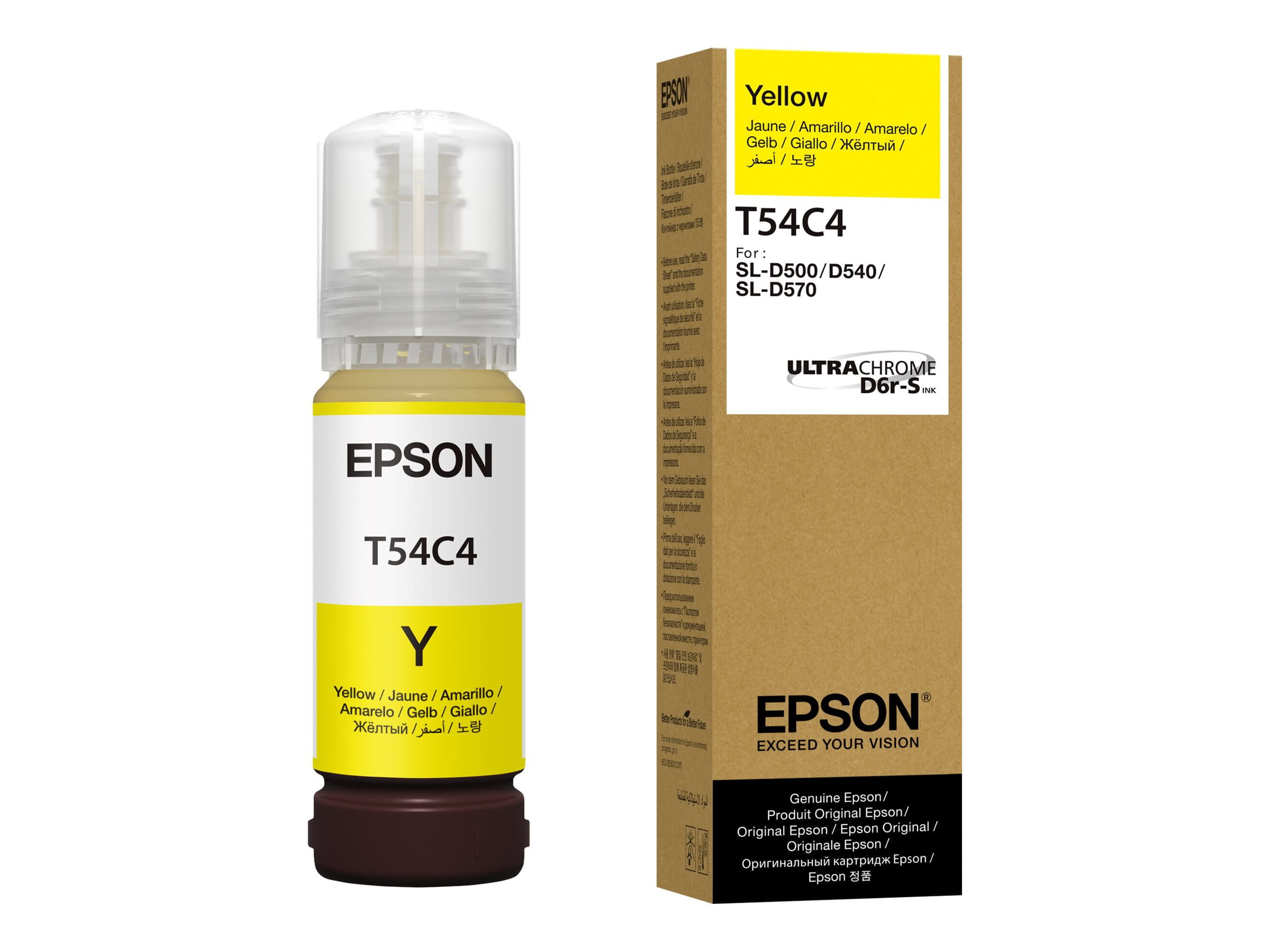 Epson T54C - Gelb - original - Box - Nachfülltinte