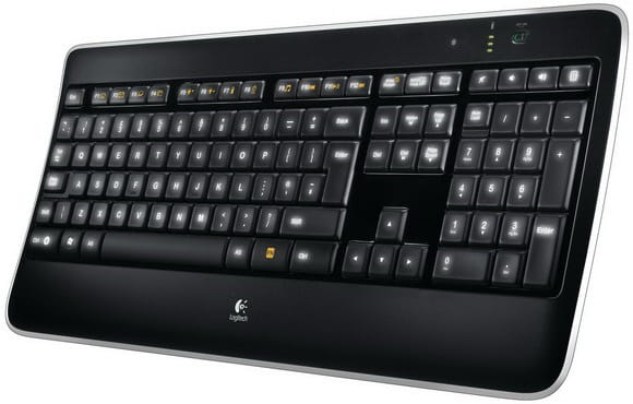 Logitech Wireless Illuminated Keyboard K800 - Tastatur