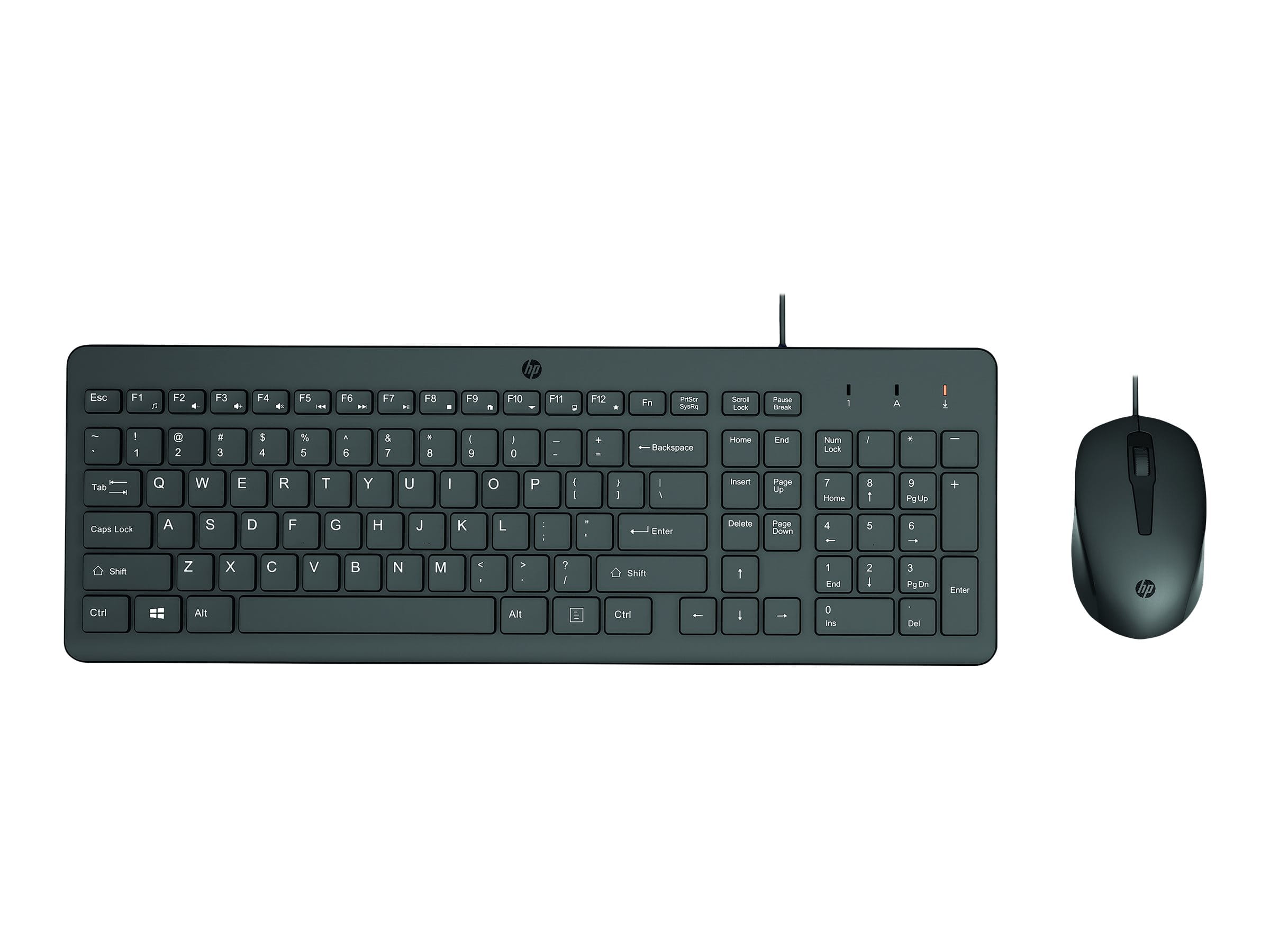 HP 150 - Tastatur-und-Maus-Set - USB - Deutsch