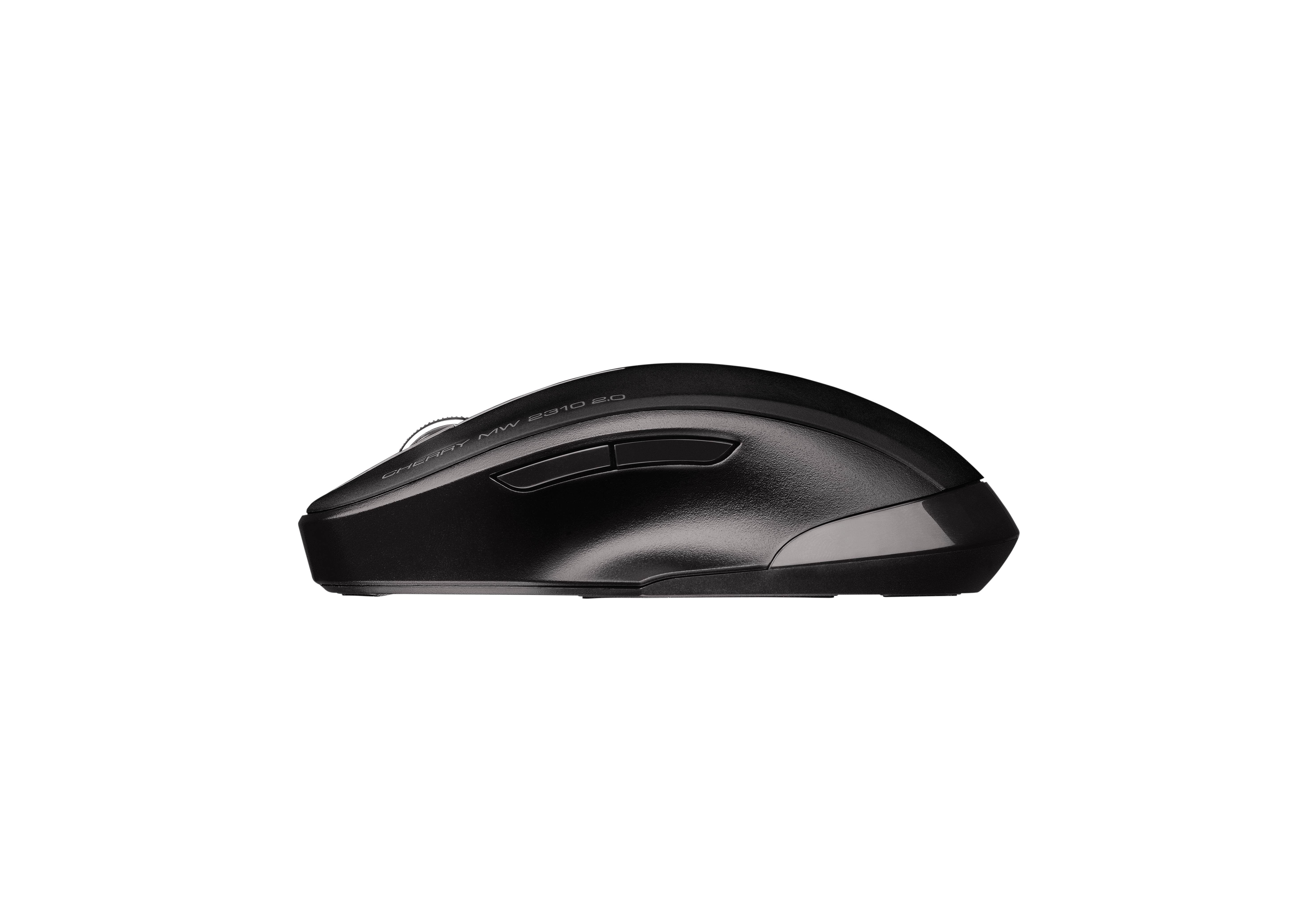 Cherry MW 2310 2.0 - Maus - rechts- und linkshändig - optisch - 6 Tasten - kabellos - RF, 2.4 GHz - kabelloser Empfänger (USB)