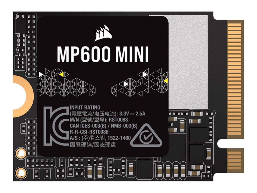 Corsair MP600 Mini - SSD - 2 TB - intern - M.2 2230 - PCIe 4.0 x4 (NVMe)
