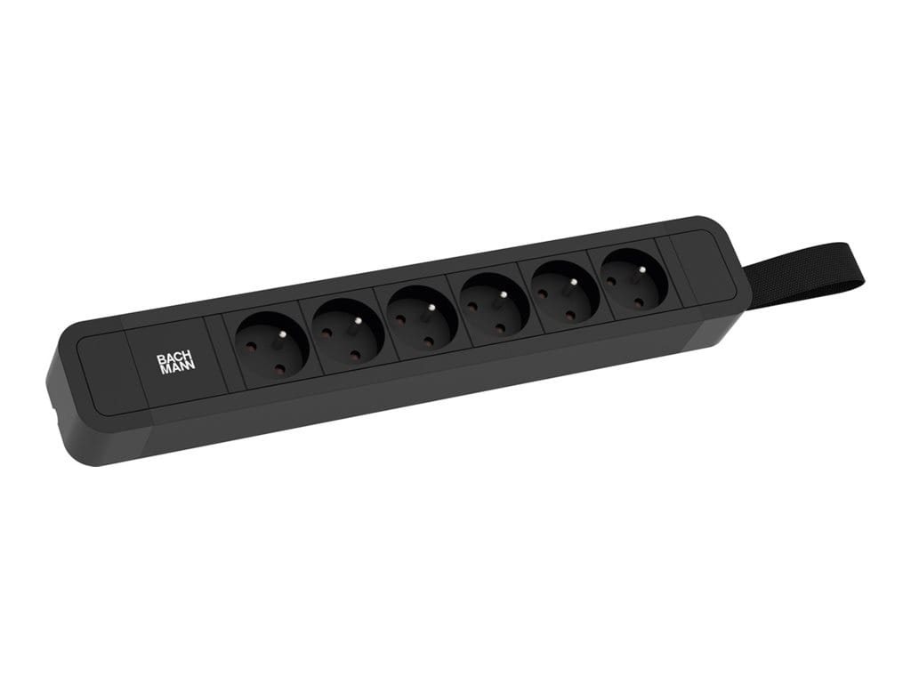 Bachmann PRIMO 2 - Steckdosenleiste - with strap, right-angled plug, with earthing contact (Strom UTE)