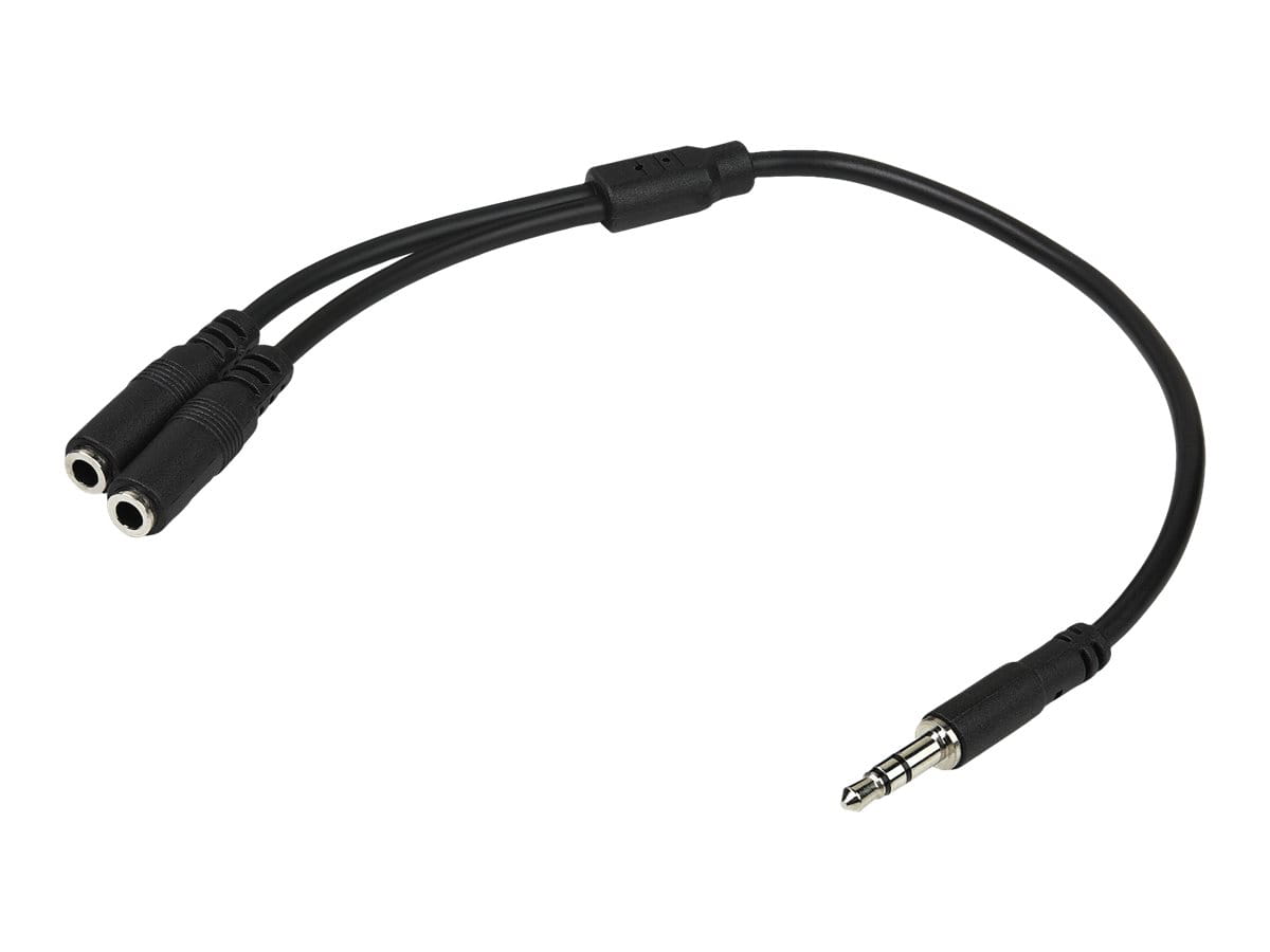 StarTech.com 3,5mm Klinke Y-Splitter Kabel