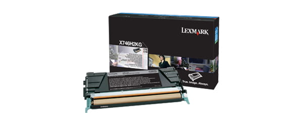 Lexmark Hohe Ergiebigkeit - Schwarz - original