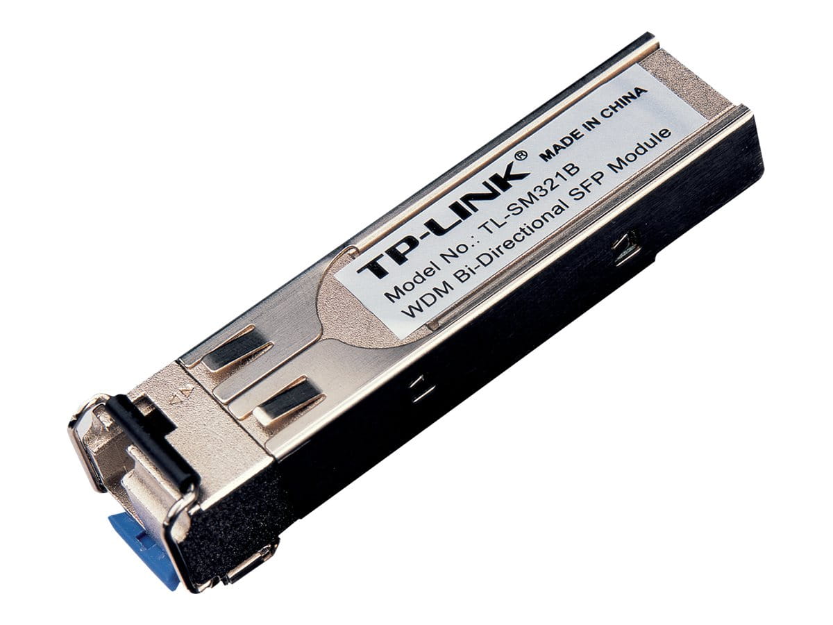 TP-LINK TL-SM321B - SFP (Mini-GBIC)-Transceiver-Modul - 1GbE - 1000Base-BX - LC/UPC Einzelmodus - bis zu 10 km - 1310 (TX)