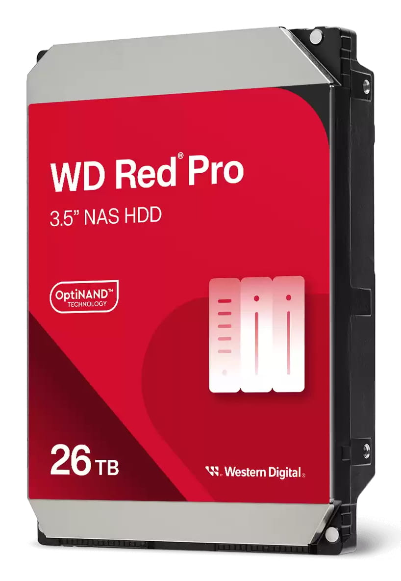 WD Red Pro WD260KFGX - Festplatte - Enterprise - 26 TB - intern - 3.5" (8.9 cm)
