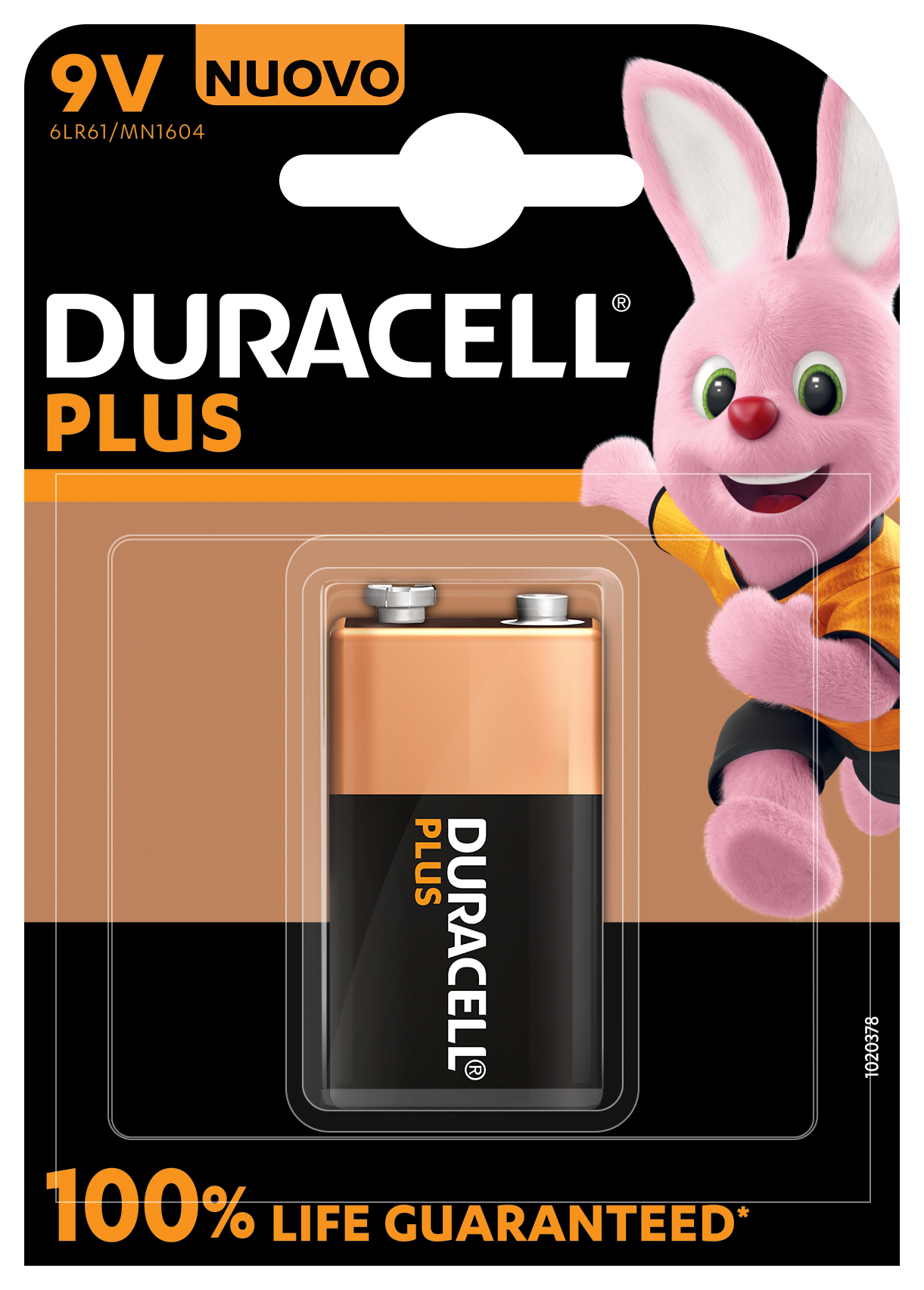 Duracell Plus - Batterie 9V - Alkalisch