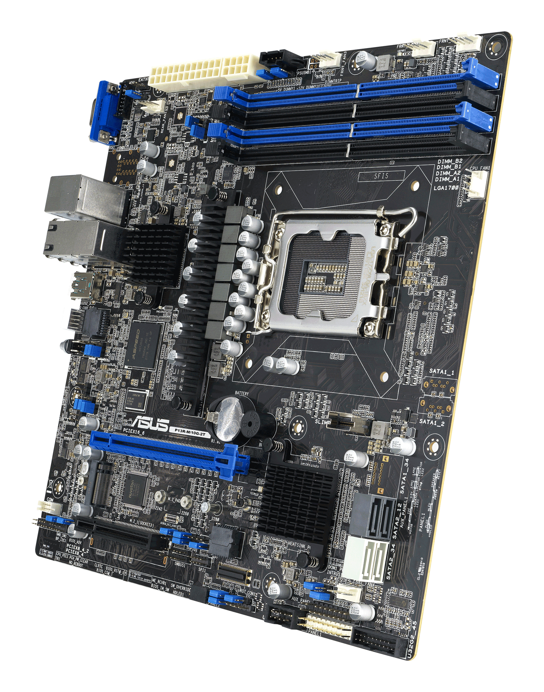 ASUS P13R-M/10G-2T - Motherboard - micro ATX