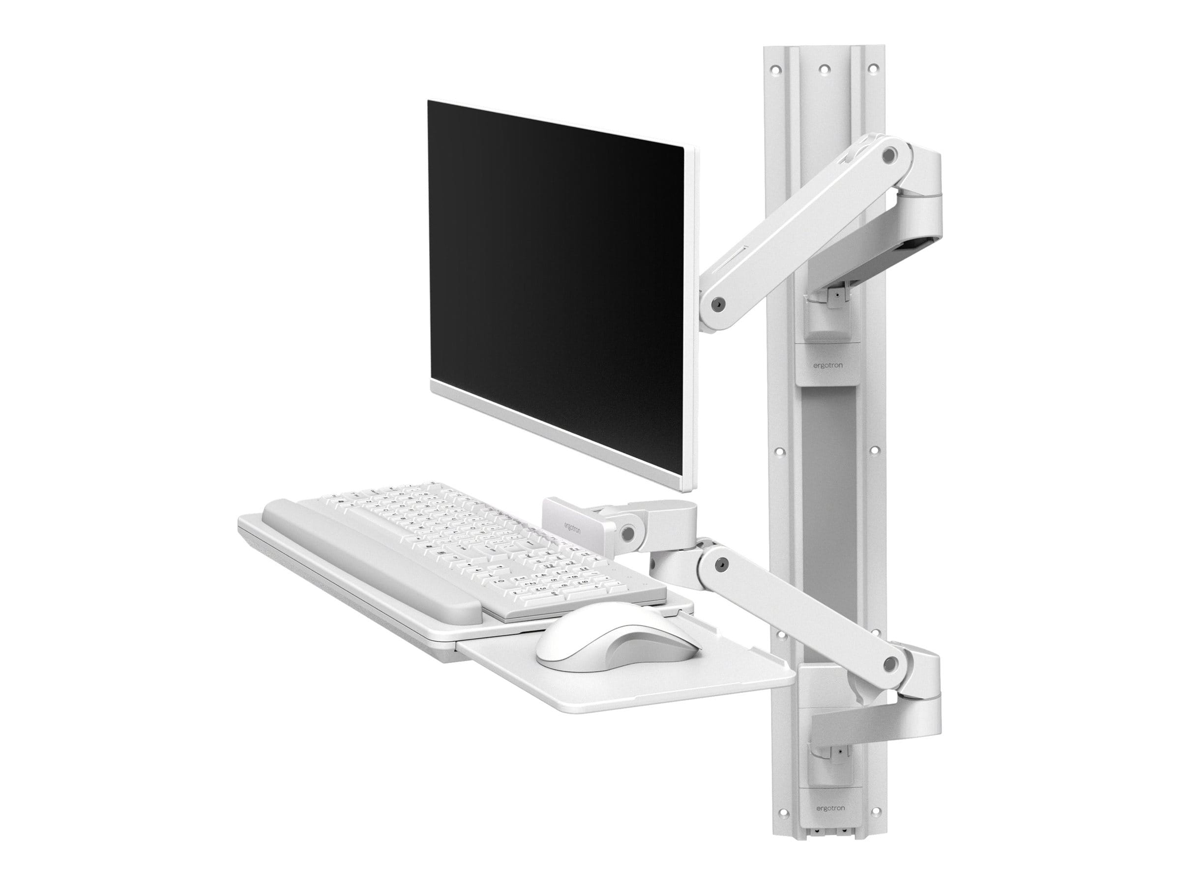Ergotron LX Pro Series 45-696-290, 10 kg, 86,4 cm (34"), 75 x 75 mm, 100 x 100 mm, Höhenverstellung, Weiß