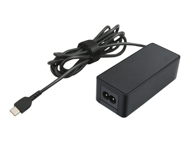 Lenovo 45W Standard AC Adapter (USB Type-C) - Netzteil - Wechselstrom 100-240 V - 45 Watt - Australien, Neuseeland - für Lenovo 100e (1st/2nd Gen)