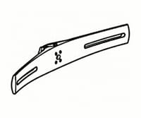 Ergotron DS100 Crossbar - Befestigungskit (Querstange für zwei Monitore)